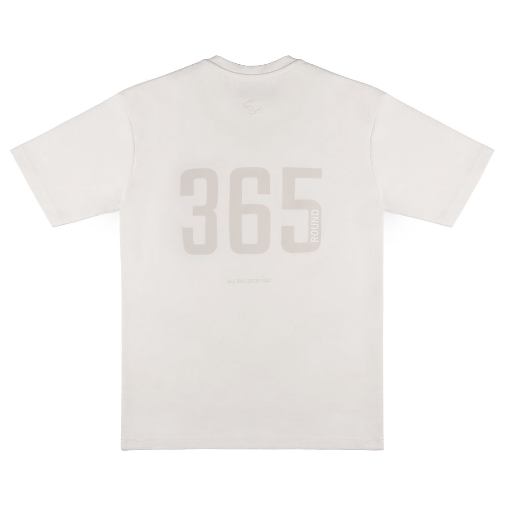 365 Oversized T-Shirt - White-4