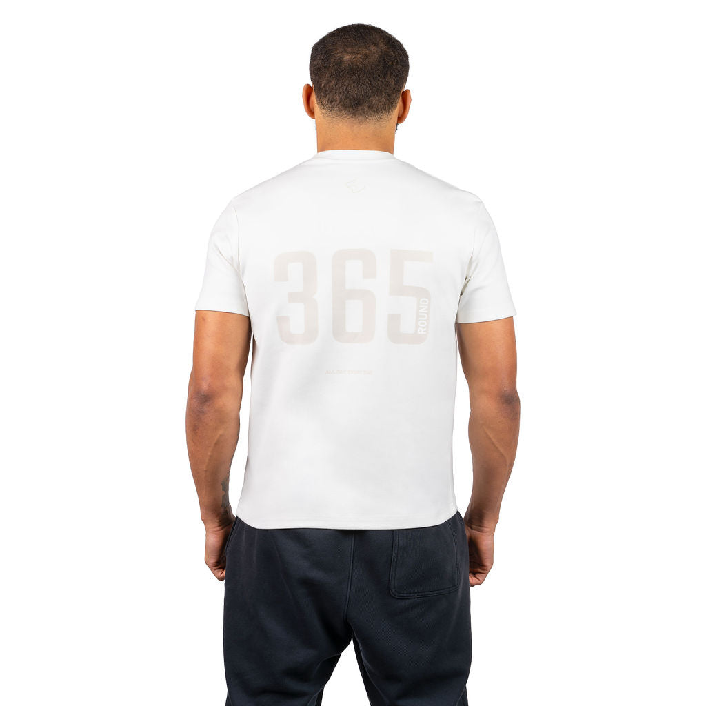 365 Oversized T-Shirt - White-1