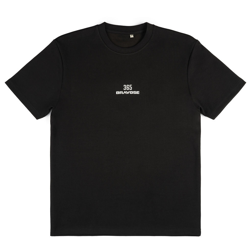 365 Oversized T-Shirt - Black-2