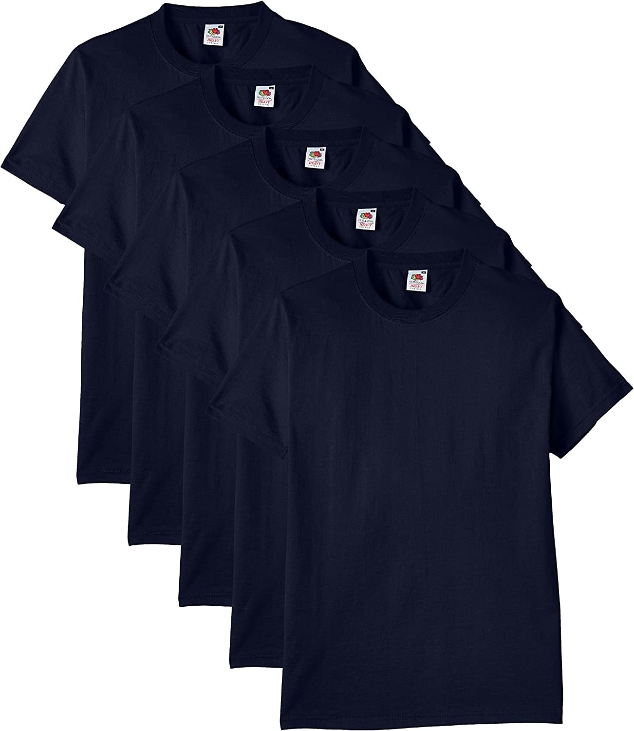 Men'S Heavy T-Shirt Pack of 5
