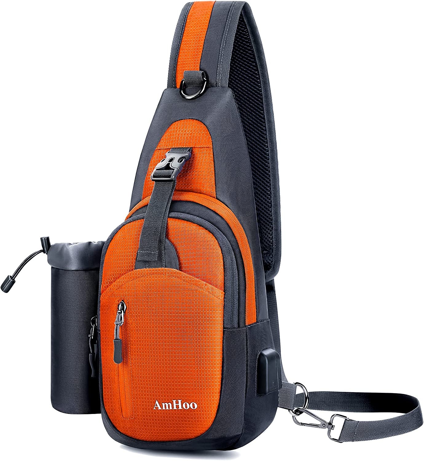 Sling Backpack Chest Shoudler Crossbody Bag Waterproof Hiking Daypack