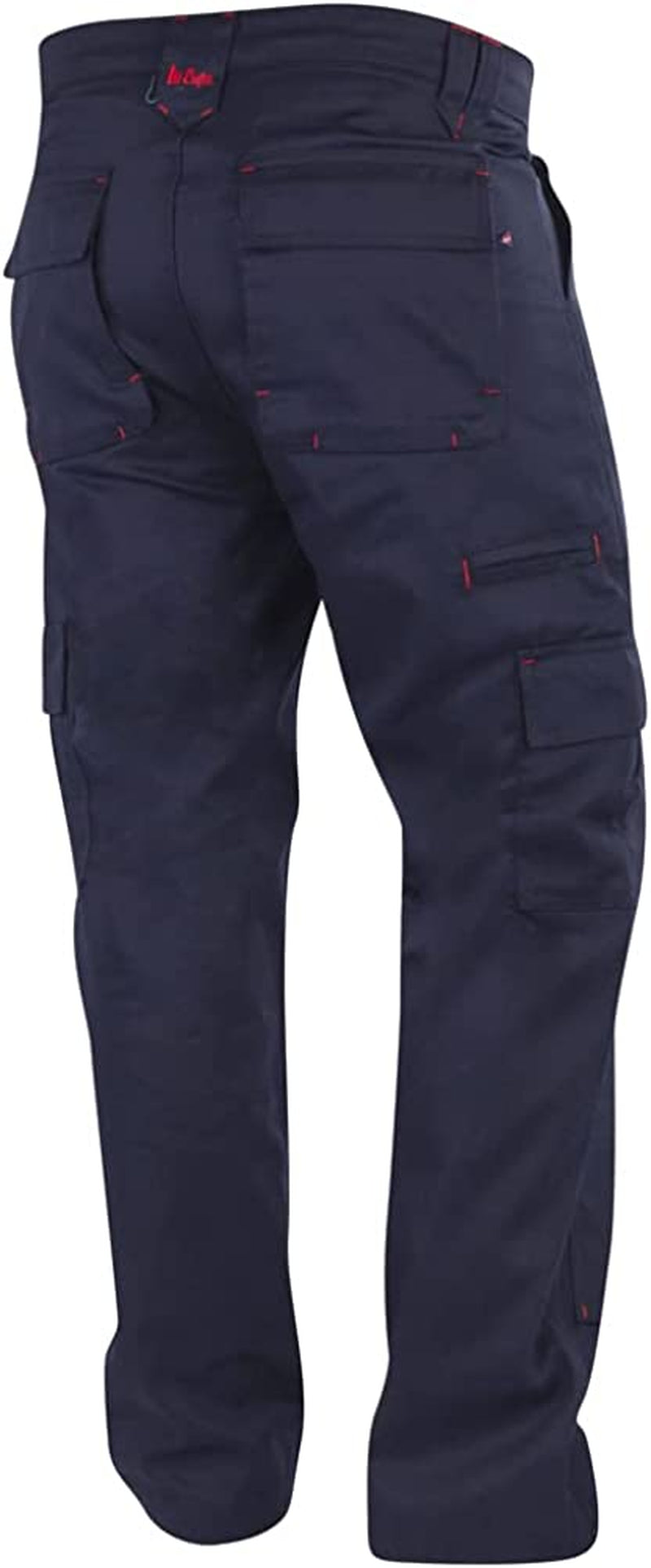 Workwear Mens Multi Pocket Easy Care Heavy Duty Knee Pad Pockets Safety Work Cargo Trousers Pants
