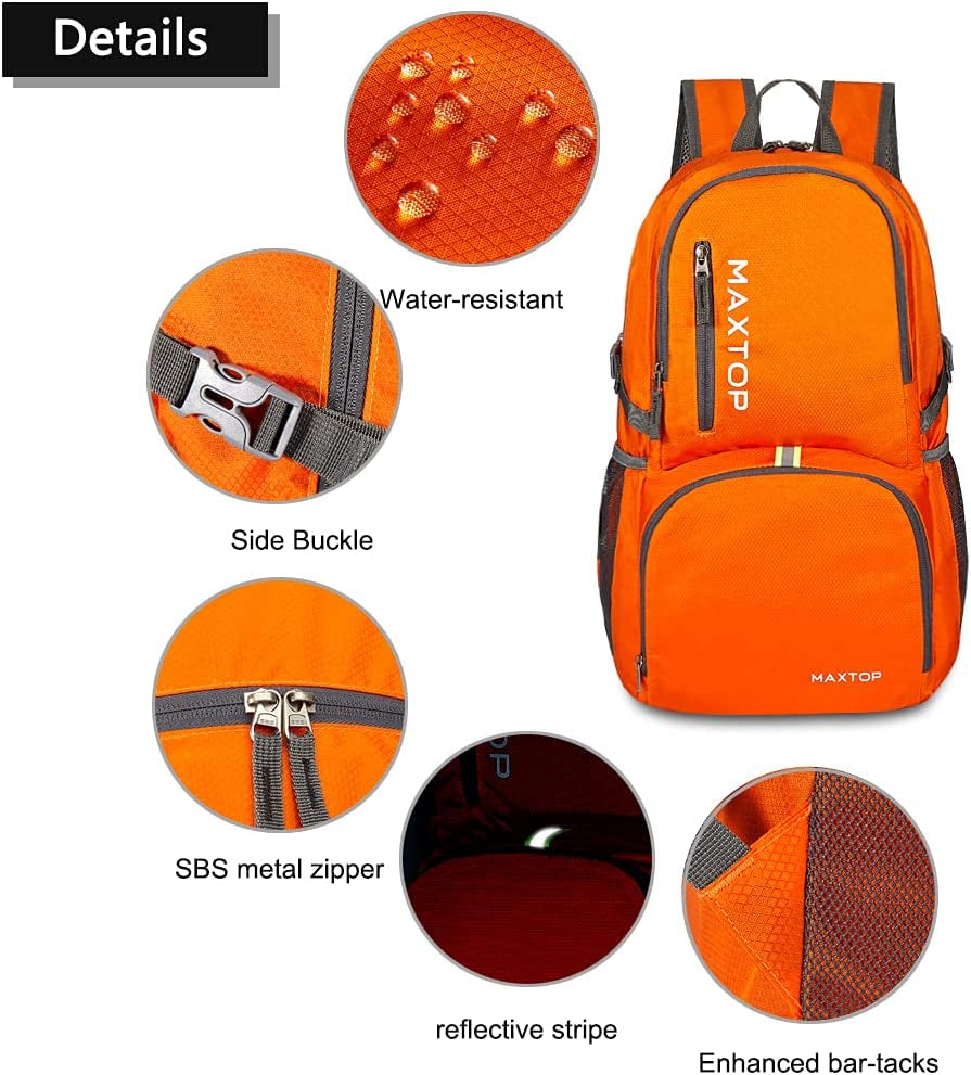 50L/40L Backpack Ultra Lightweight Packable Foldable Rucksack Water Resistent for Men Women Kids Outdoor Camping Hiking Travel Daypack Handy Durable Gifts for Men Women