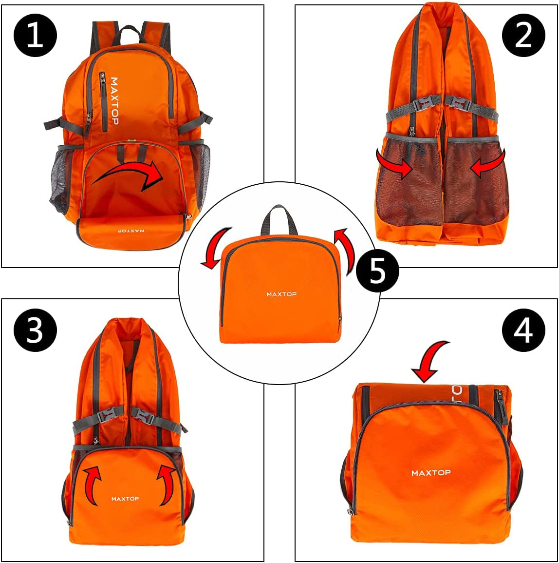 50L/40L Backpack Ultra Lightweight Packable Foldable Rucksack Water Resistent for Men Women Kids Outdoor Camping Hiking Travel Daypack Handy Durable Gifts for Men Women