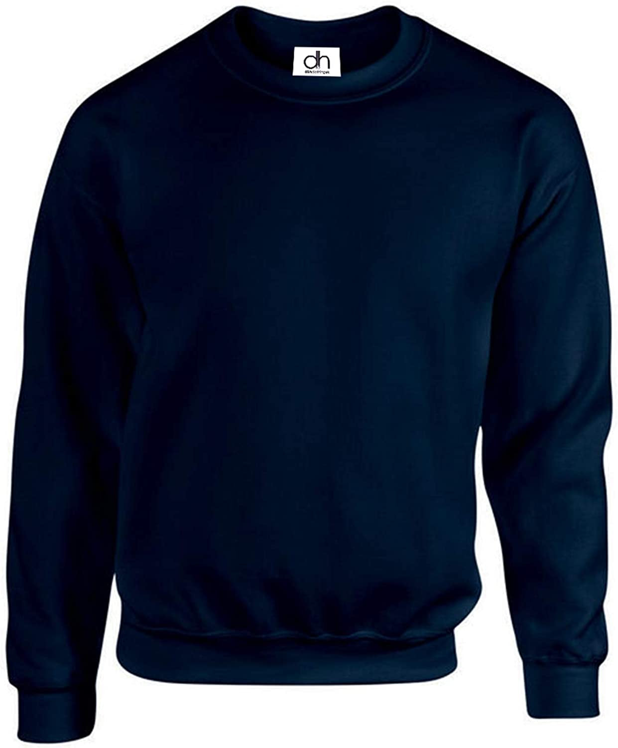 Premium Sweatshirts Plain Workwear Casual Crewneck Jumper Sweater Sports Leisure Fleece