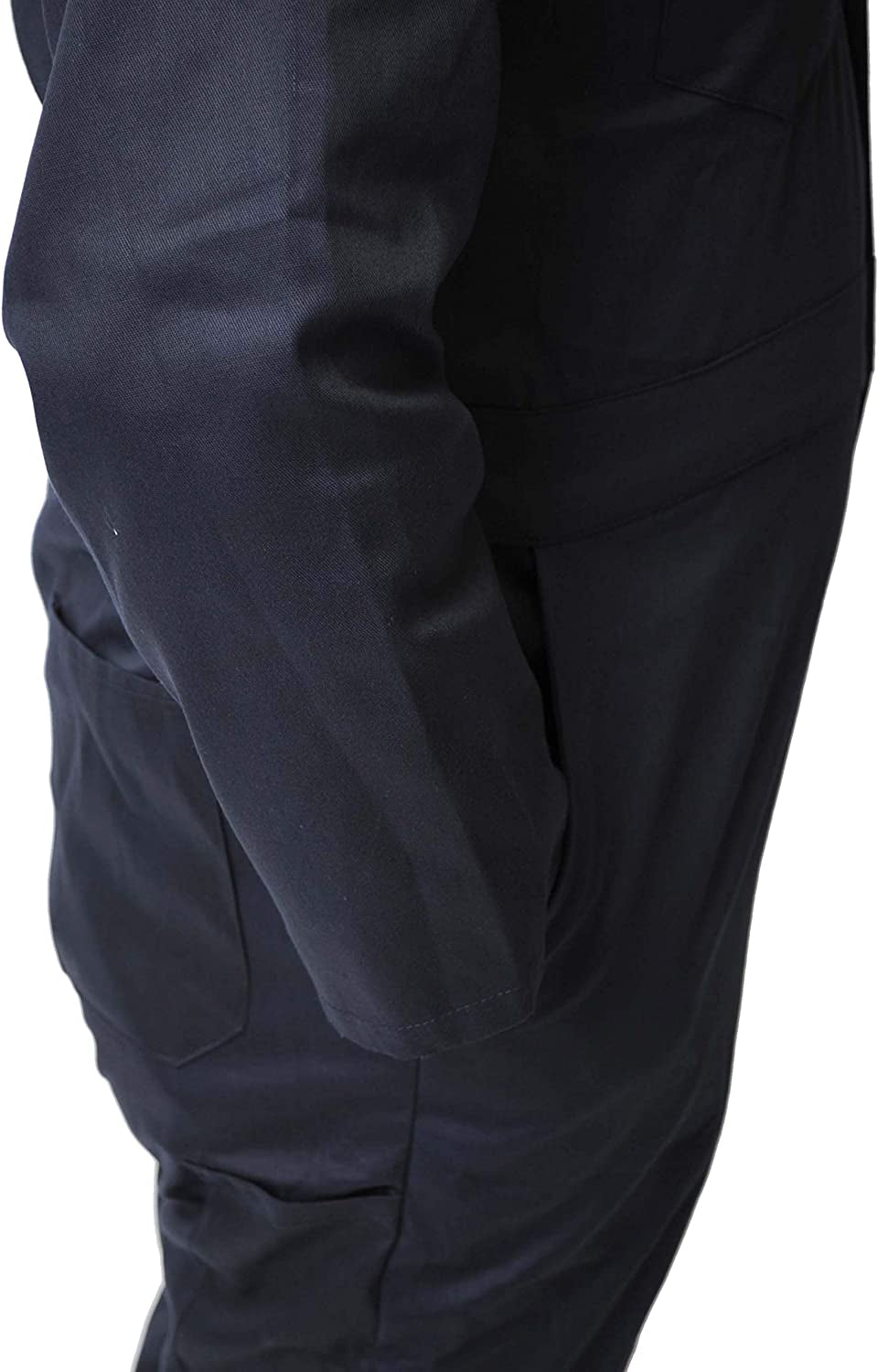 Road Master Men'S Poly Cotton Coverall Overalls Painters Suit Decorators Mechanic Workwear