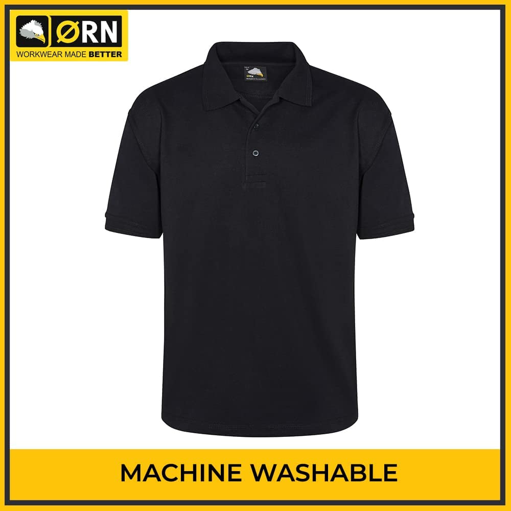 ØRN International Eagle (1150) Workwear Poloshirt for Men Premium Weight, Machine Washable on Seams