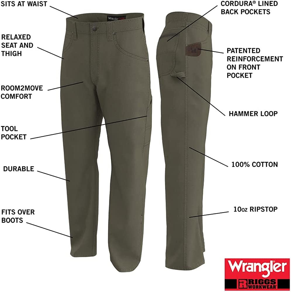 Men'S Ripstop Carpenter Jean