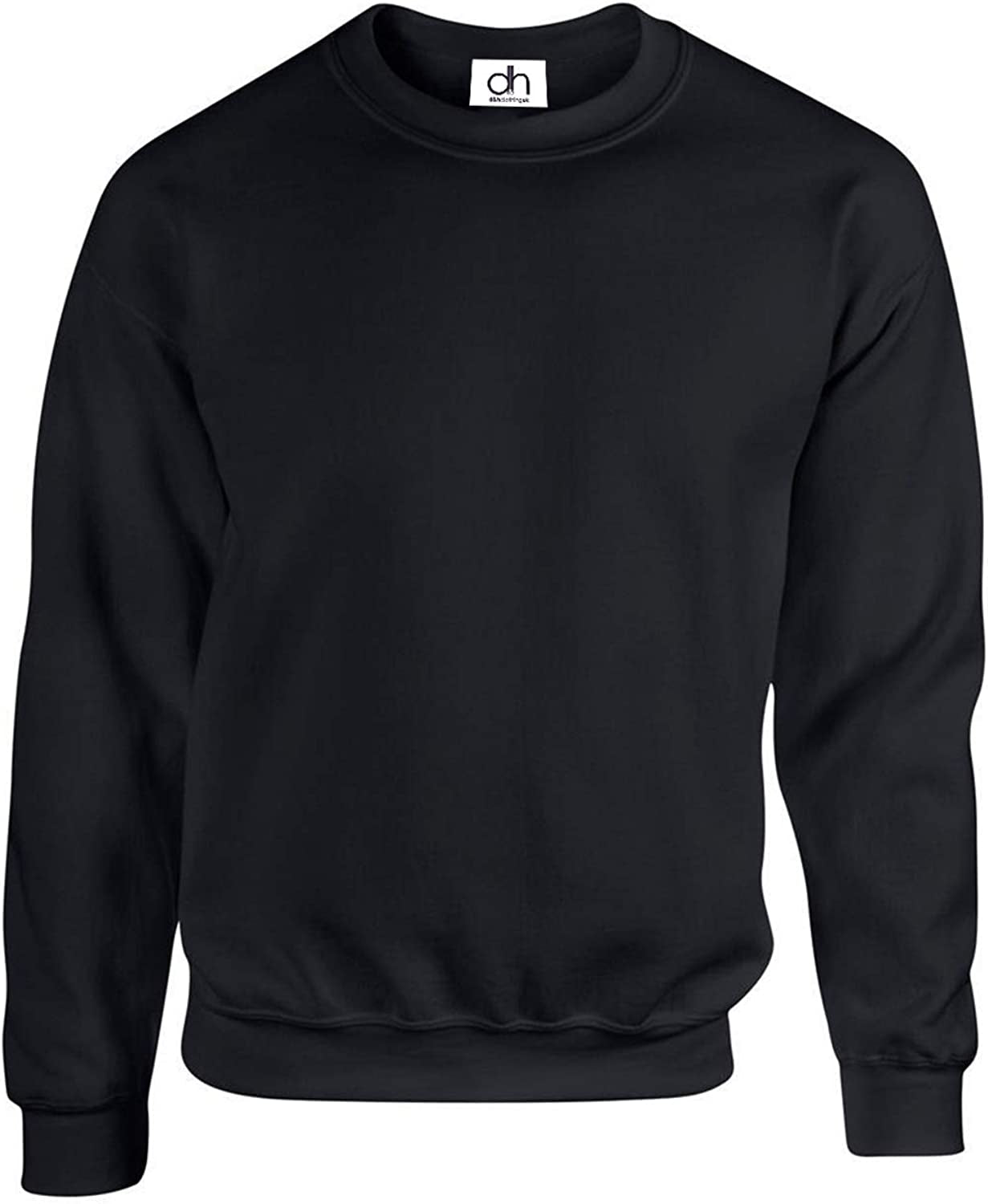Premium Sweatshirts Plain Workwear Casual Crewneck Jumper Sweater Sports Leisure Fleece