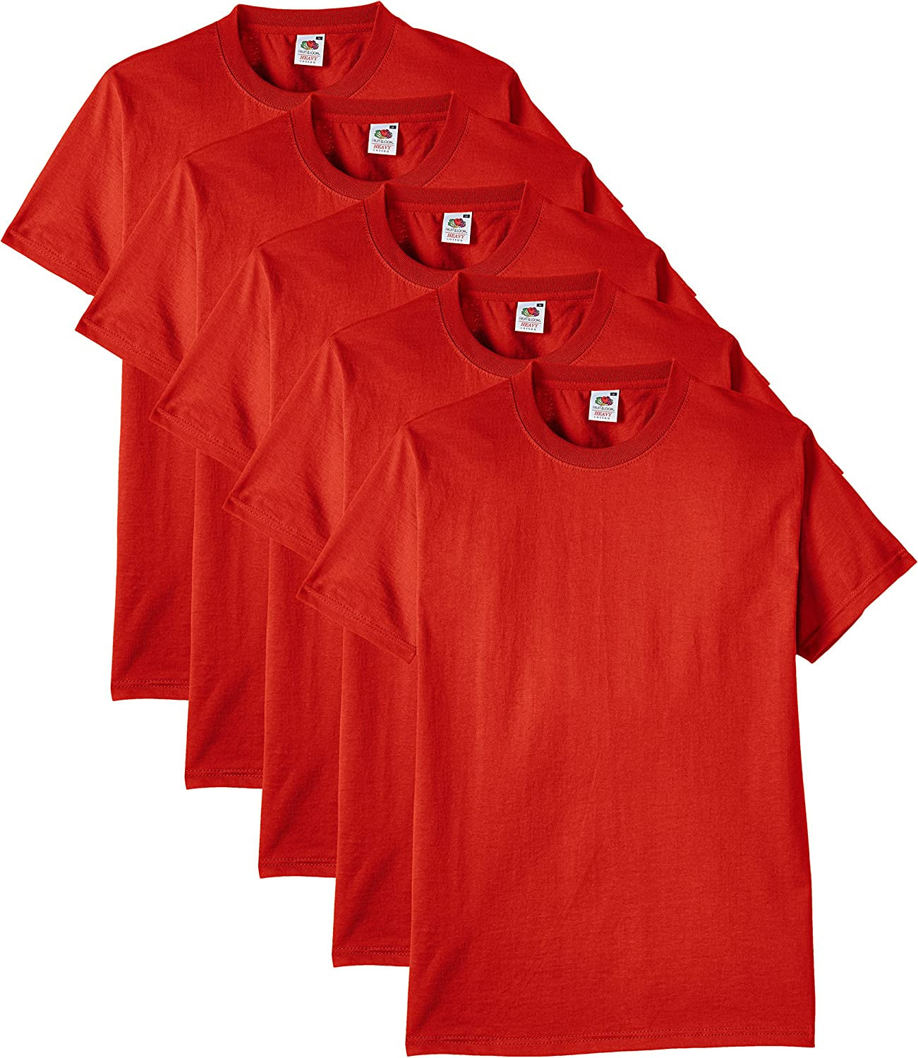 Men'S Heavy T-Shirt Pack of 5