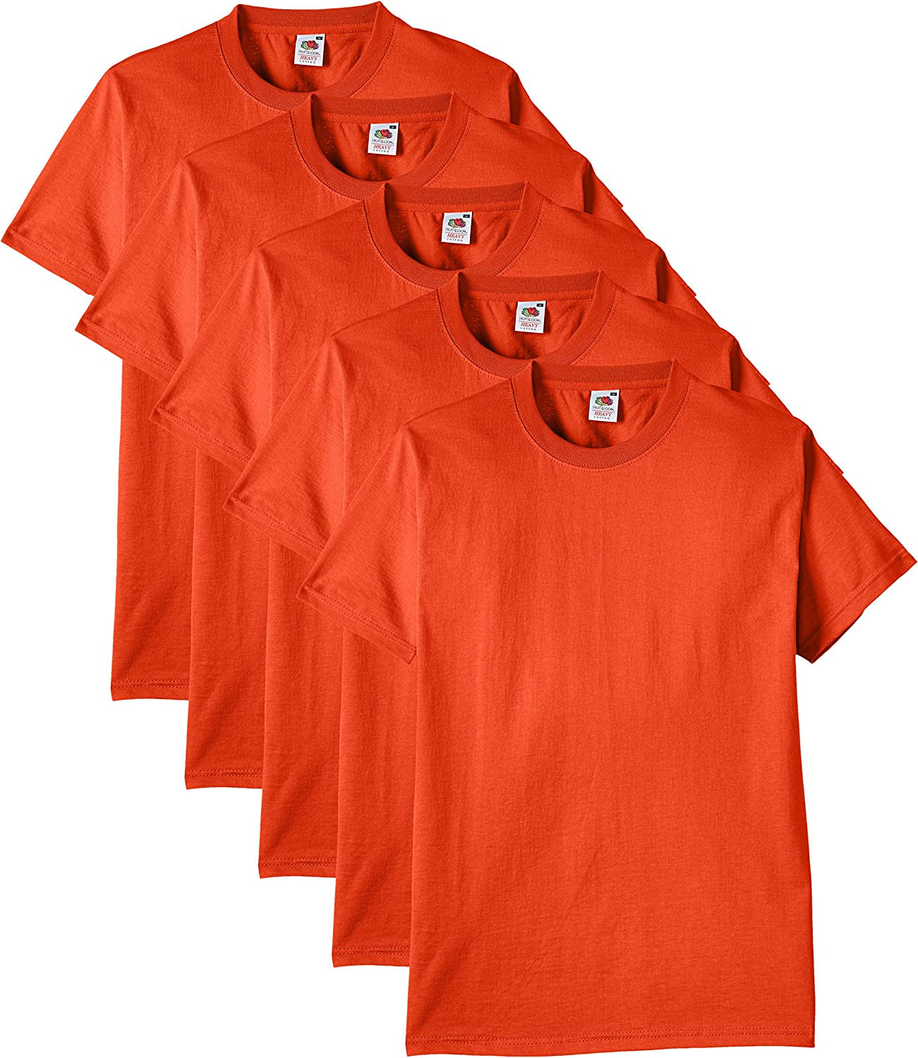 Men'S Heavy T-Shirt Pack of 5
