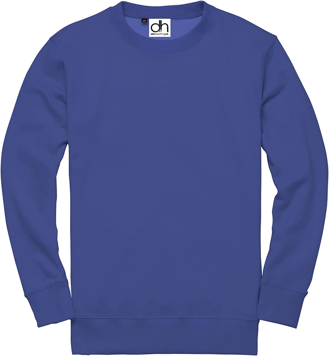 Premium Sweatshirts Plain Workwear Casual Crewneck Jumper Sweater Sports Leisure Fleece