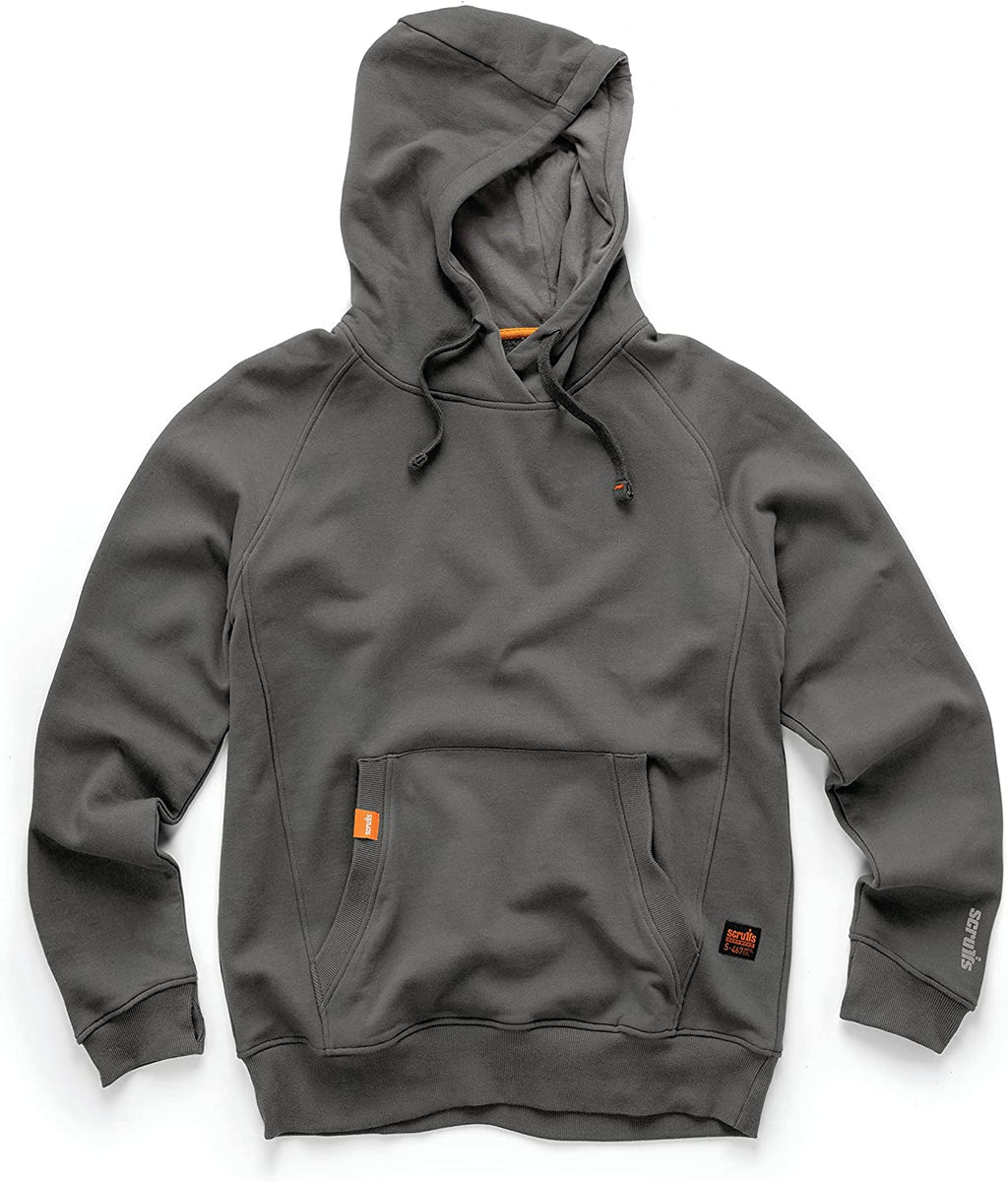 Eco Worker Hoodie Graphite Size L
