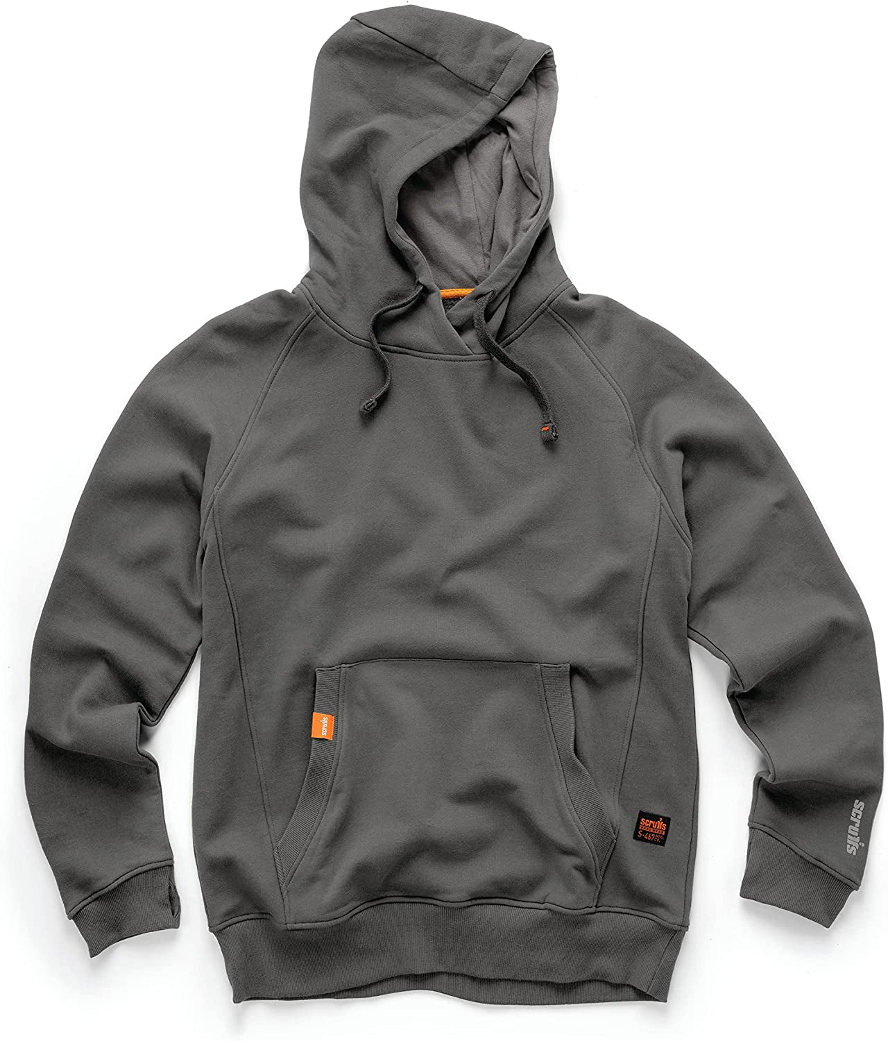Eco Worker Hoodie Graphite Size L