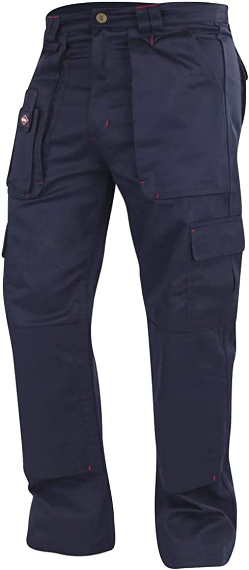 Workwear Mens Multi Pocket Easy Care Heavy Duty Knee Pad Pockets Safety Work Cargo Trousers Pants