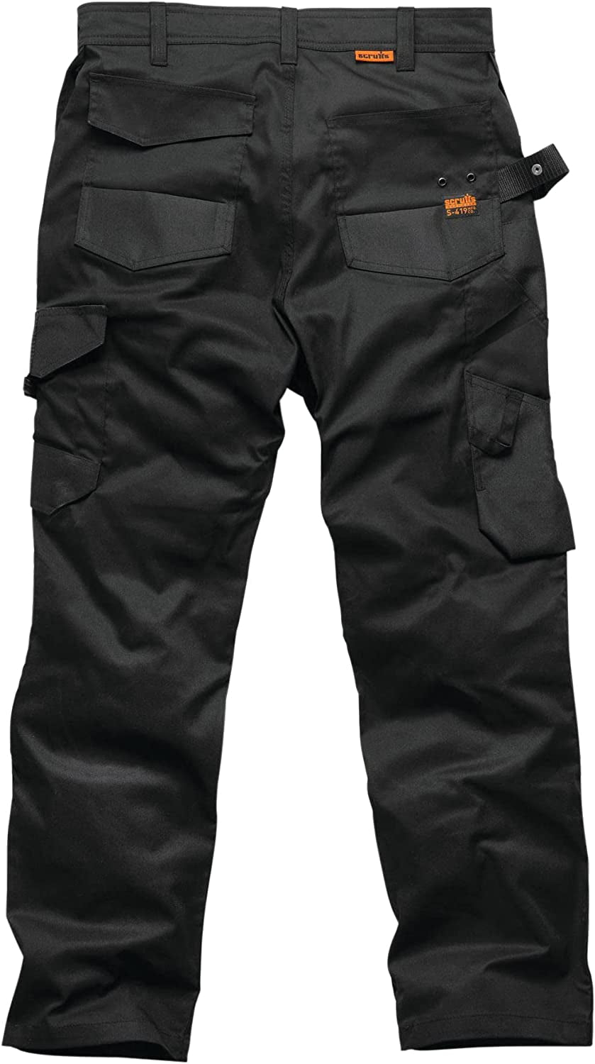 Scruffs Men'S Scruffs Trade Flex Trouser, Black, 34R