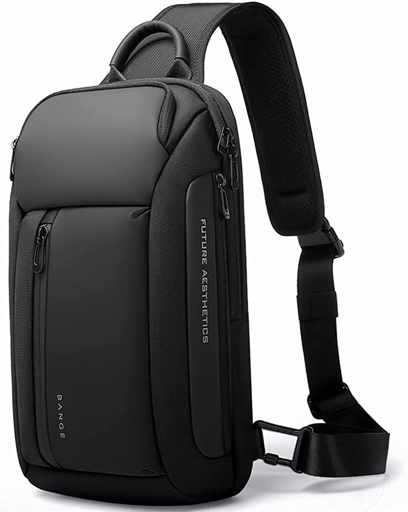 Sling Bag, Waterproof Men'S Chest Bag Shoulder Bags Crossbody Sling Backpack for Men Sling Backpacks