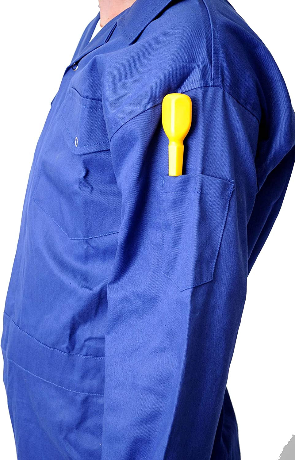 Road Master Men'S Poly Cotton Coverall Overalls Painters Suit Decorators Mechanic Workwear