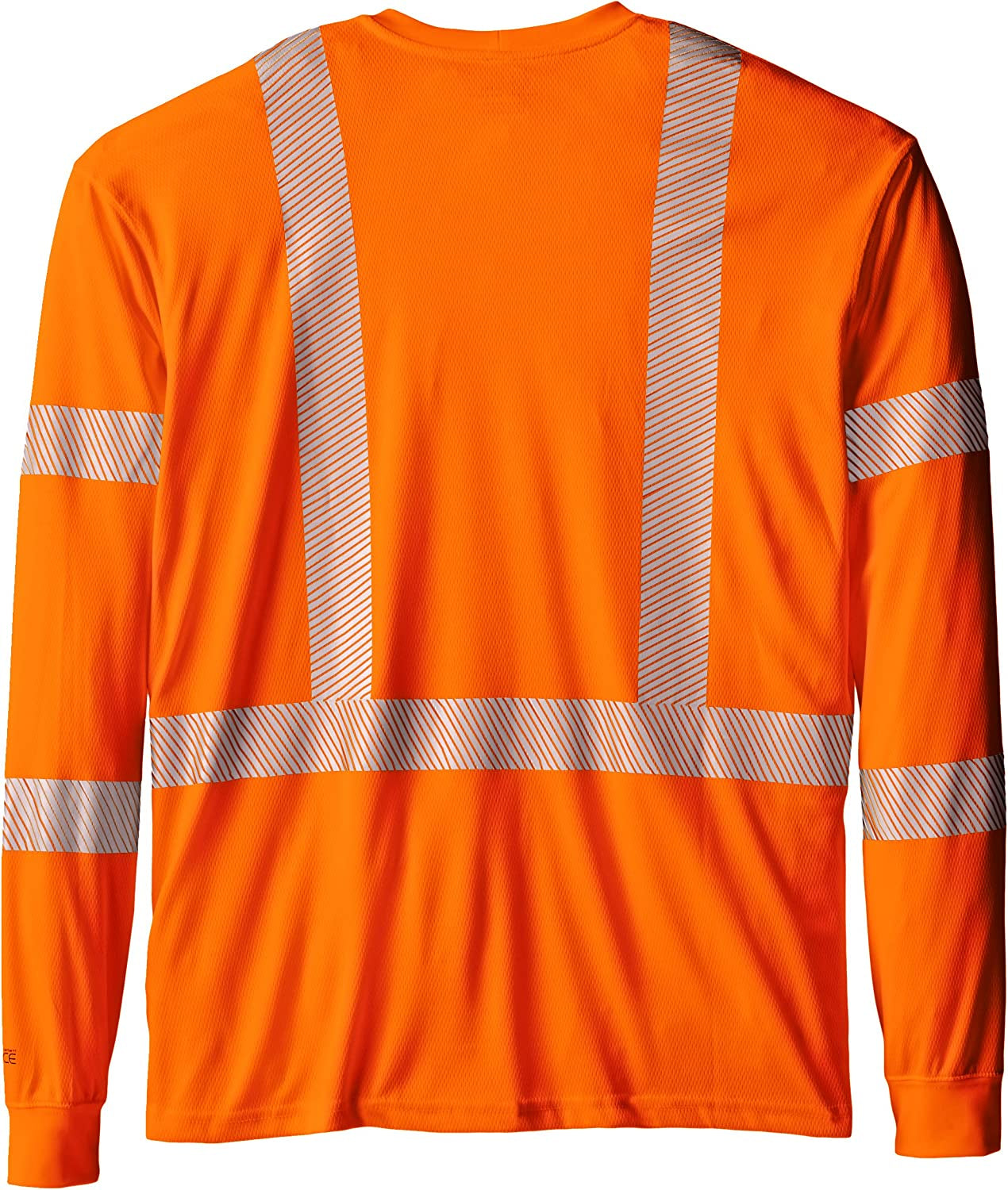 Carhartt Men'S Big & Tall High Visibility Force Long Sleeve Class 3 Tee