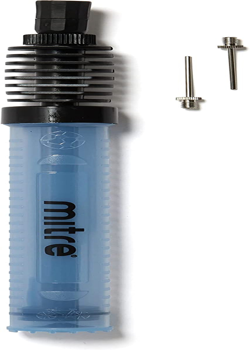 Unisex Football/Basketball/Netball/Rugby Double Action Entry Ball Pump, Grey