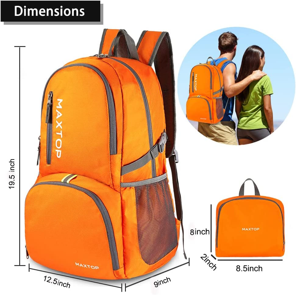 50L/40L Backpack Ultra Lightweight Packable Foldable Rucksack Water Resistent for Men Women Kids Outdoor Camping Hiking Travel Daypack Handy Durable Gifts for Men Women