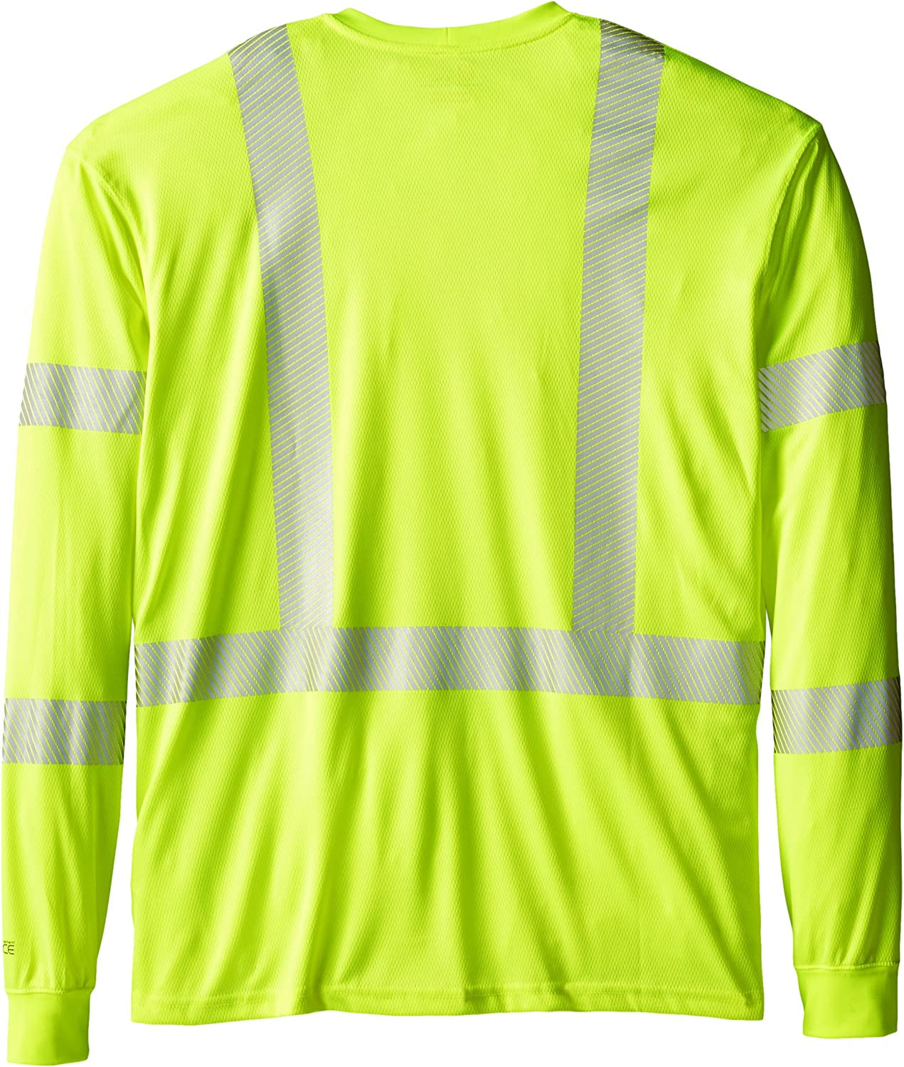 Carhartt Men'S Big & Tall High Visibility Force Long Sleeve Class 3 Tee