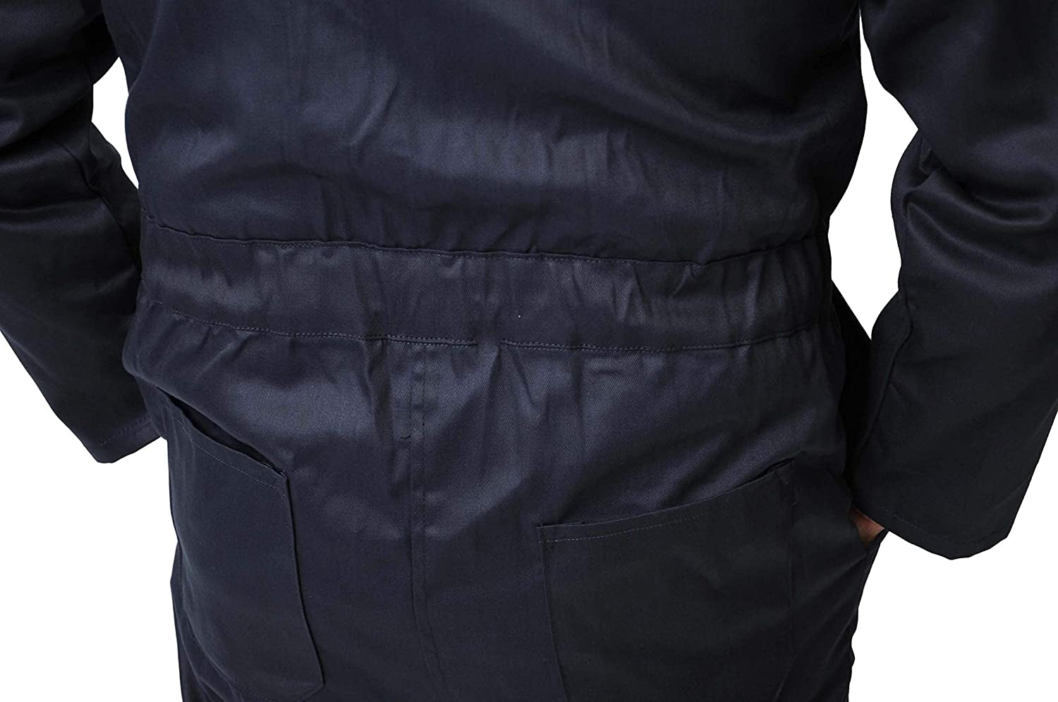 Road Master Men'S Poly Cotton Coverall Overalls Painters Suit Decorators Mechanic Workwear
