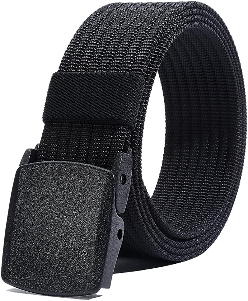 Men Nylon Belt Tactical Military with Plastic Buckle