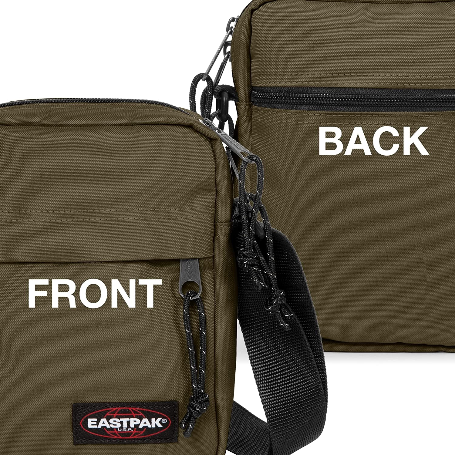 the One Messenger Bag, 21 Cm, 2.5 L, Army Olive (Green)