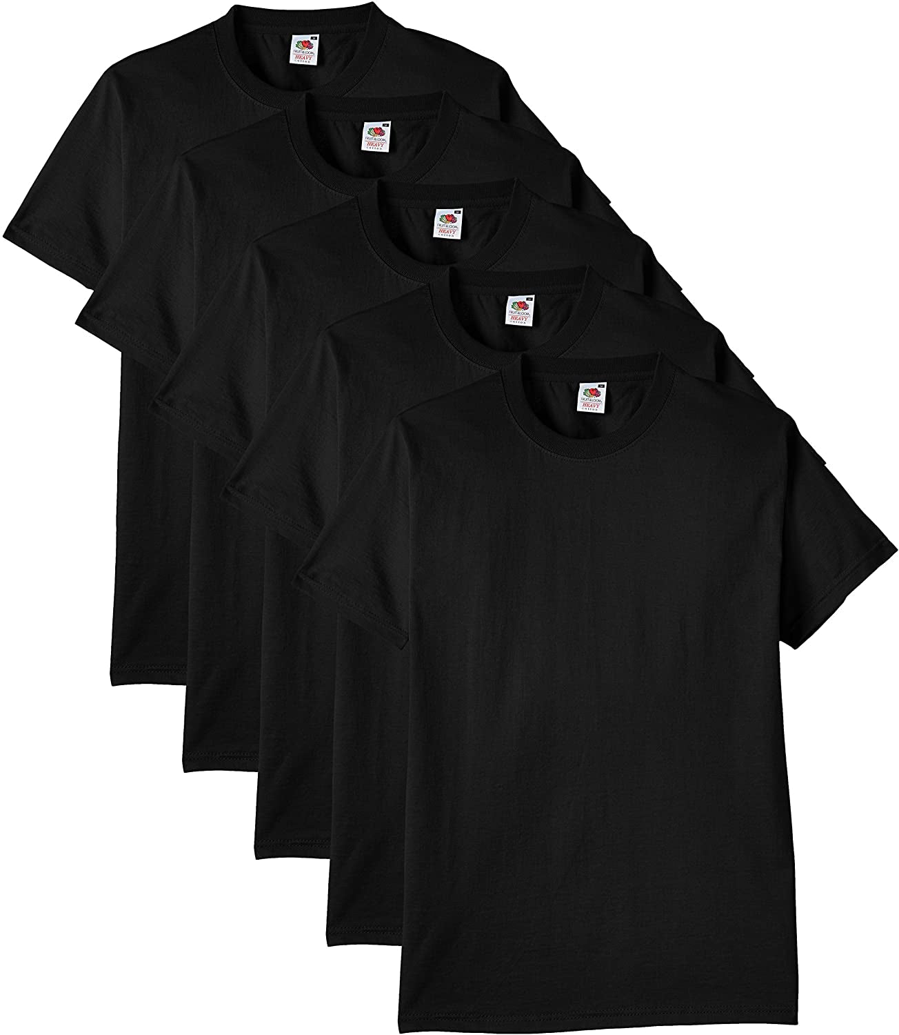 Men'S Heavy T-Shirt Pack of 5
