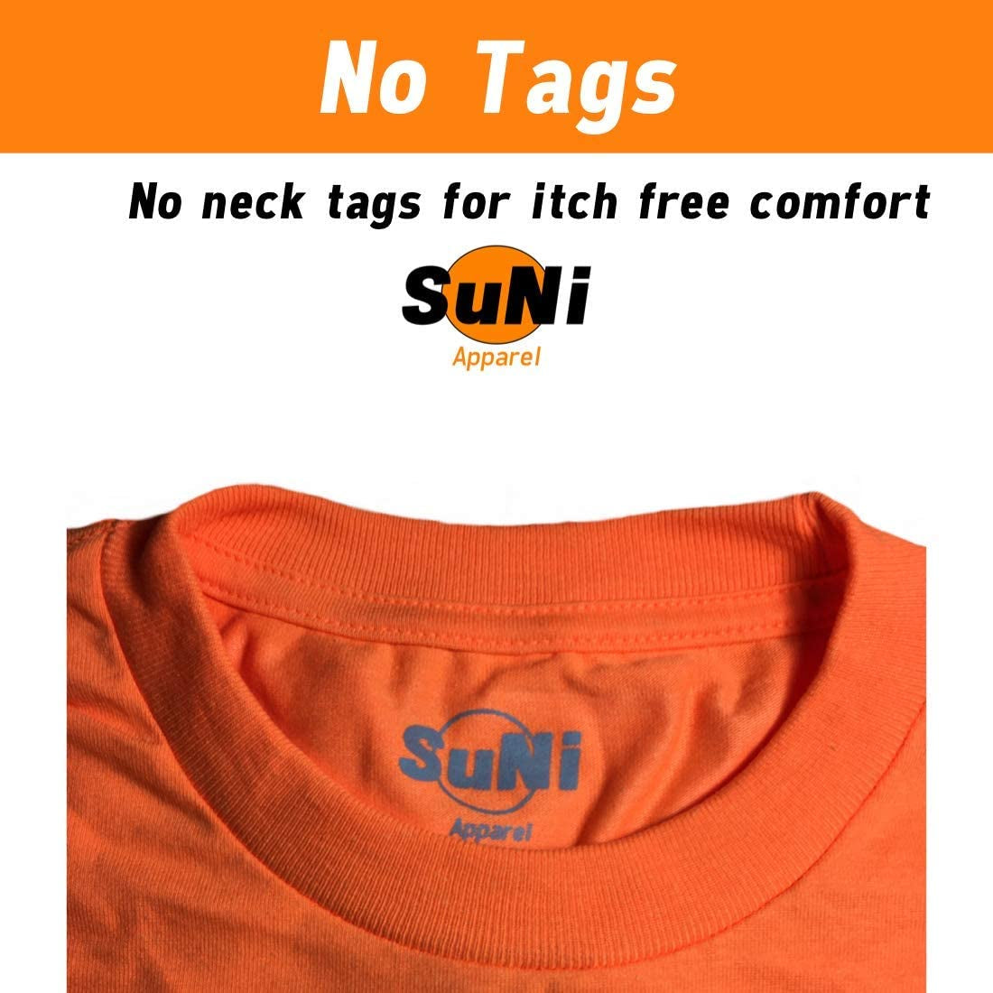 Safety Orange High Visibility Shirts for Men, Hi Vis Long Sleeve Work Shirts for Men Construction Pack
