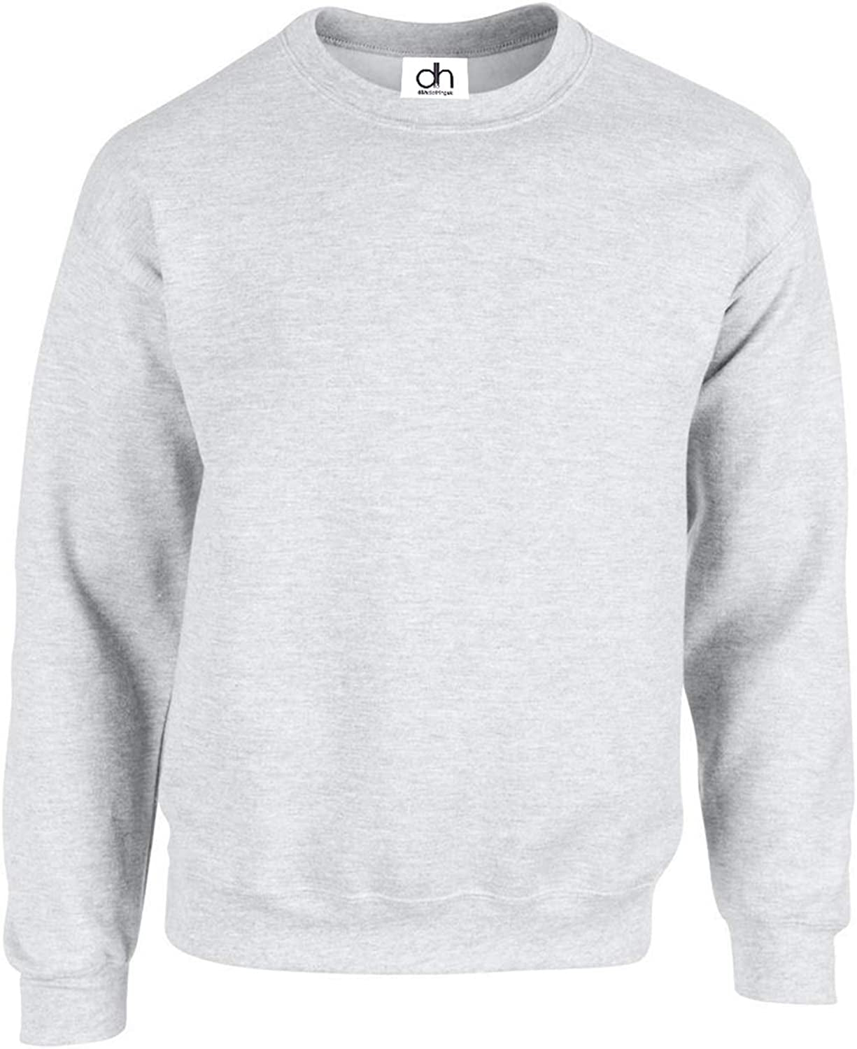 Premium Sweatshirts Plain Workwear Casual Crewneck Jumper Sweater Sports Leisure Fleece