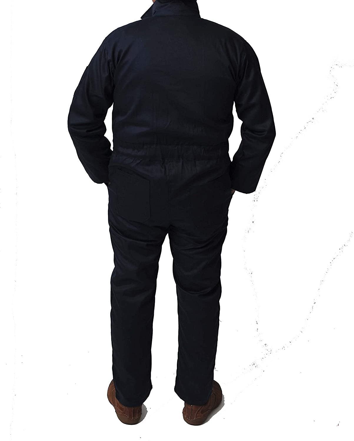 Road Master Men'S Poly Cotton Coverall Overalls Painters Suit Decorators Mechanic Workwear