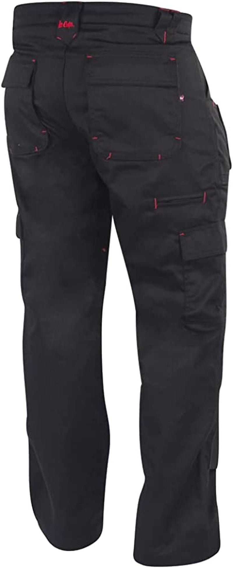 Workwear Mens Multi Pocket Easy Care Heavy Duty Knee Pad Pockets Safety Work Cargo Trousers Pants