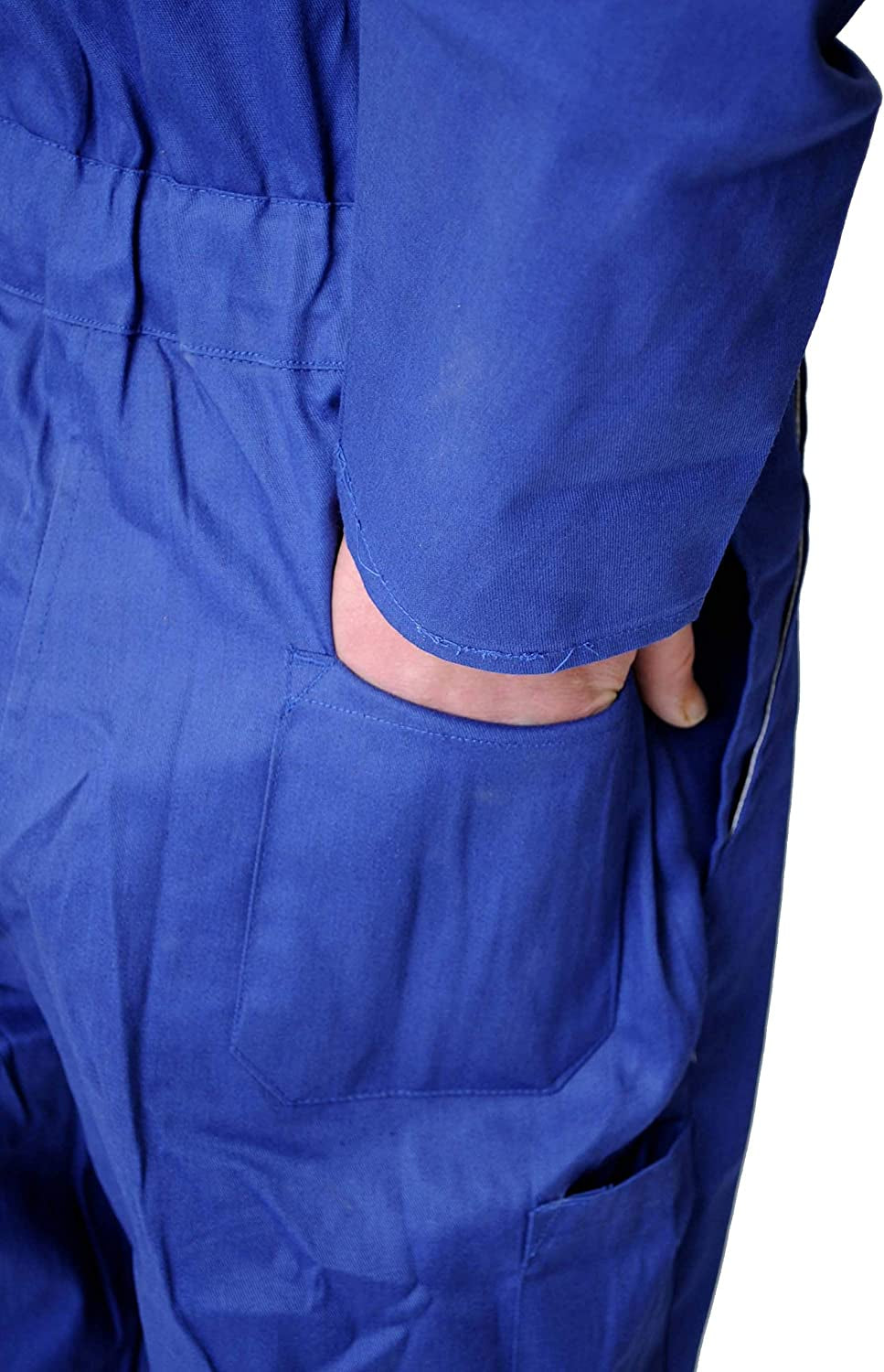 Road Master Men'S Poly Cotton Coverall Overalls Painters Suit Decorators Mechanic Workwear