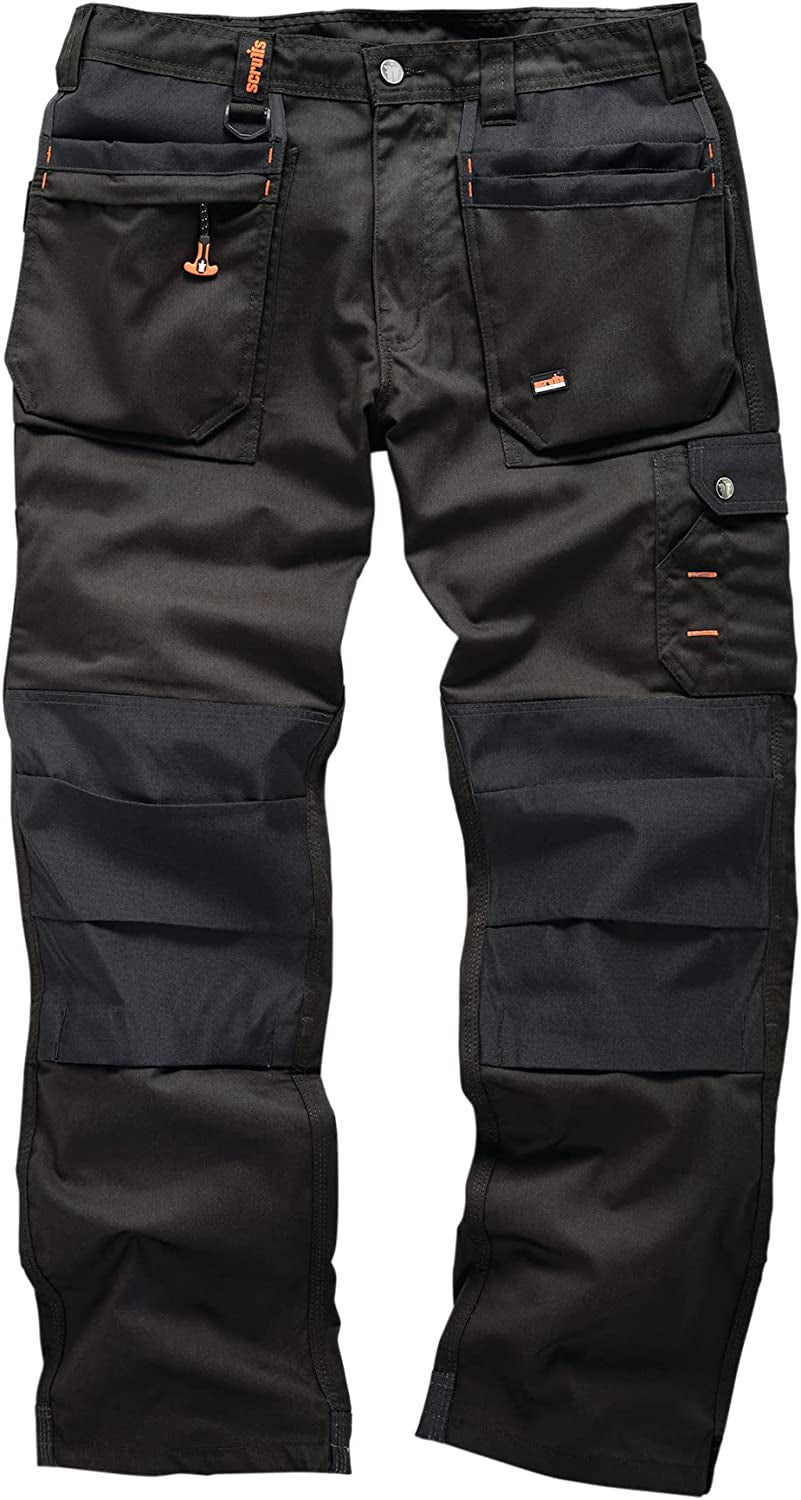 Worker plus Trouser Black 32R (T51794)